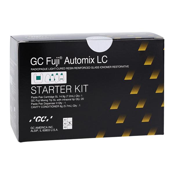 GC Fuji Automix LC Glass Ionomer Cartridge A2 Starter Kit Ea