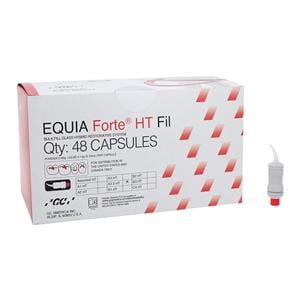 Equia Forte HT Glass Ionomer Capsule A3.5 Refill 48/Pk