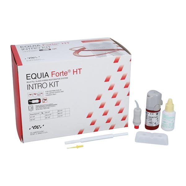 Equia Forte HT Glass Ionomer Capsule Assorted Introductory Kit Ea