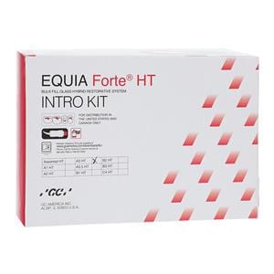 Equia Forte HT Glass Ionomer Capsule A3 Introductory Kit Ea