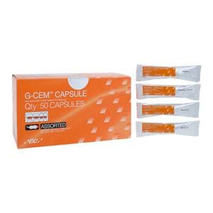 G-CEM Luting Cement Assorted 500 mg Capsule Refill 50/Bx