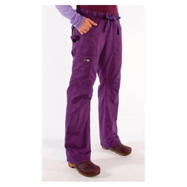 Scrub Pant 6 Pockets X-Small Amethyst Womens Ea