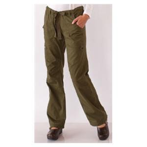 Scrub Pant 6 Pockets X-Small Olive Womens Ea