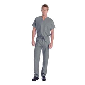 Scrub Pant 2 Pockets 3X Large Steel Grey Unisex Ea