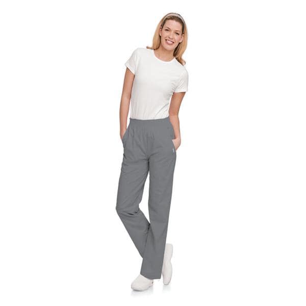 Scrub Pant 4 Pockets 2X Large Steel Grey Womens Ea