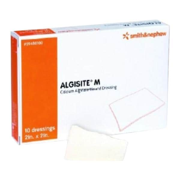 Algisite M Calcium Alginate Wound Dressing 2x2" Calcium Alginate _ Absorbent LF