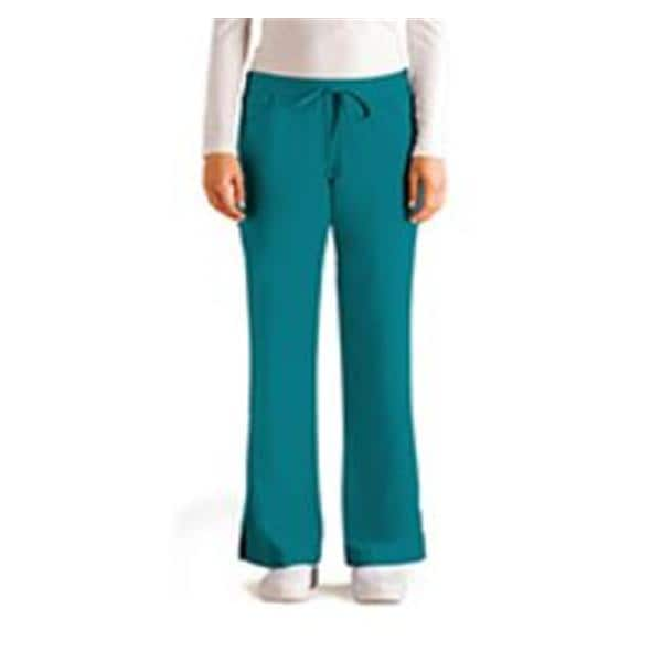 Scrub Pant 5 Pockets X-Small Teal Womens Ea