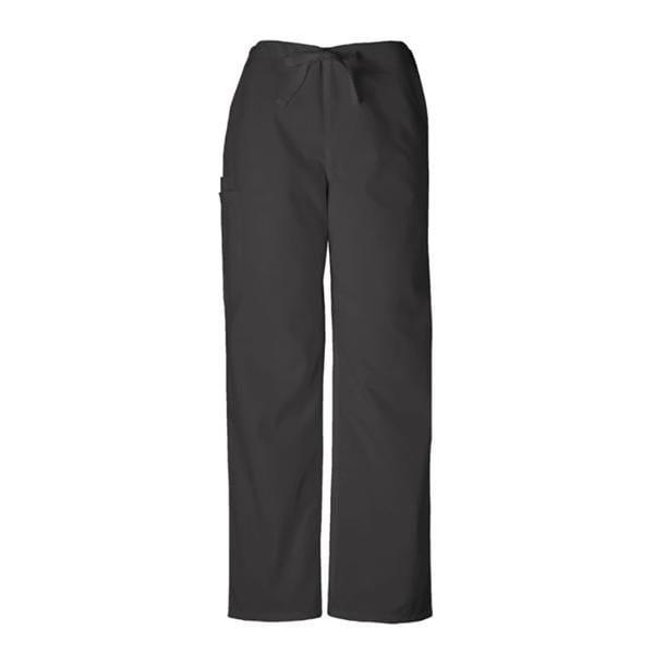 Cherokee Scrub Pant 3 Pockets Large Black Unisex Ea