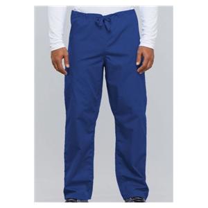 Cherokee Scrub Pant 65% Plystr / 35% Cot 3 Pockets X-Large Royal Blue Unisex Ea