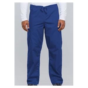 Cherokee Scrub Pant 65% Plystr / 35% Cot 3 Pockets 2X Large Royal Blue Unisex Ea