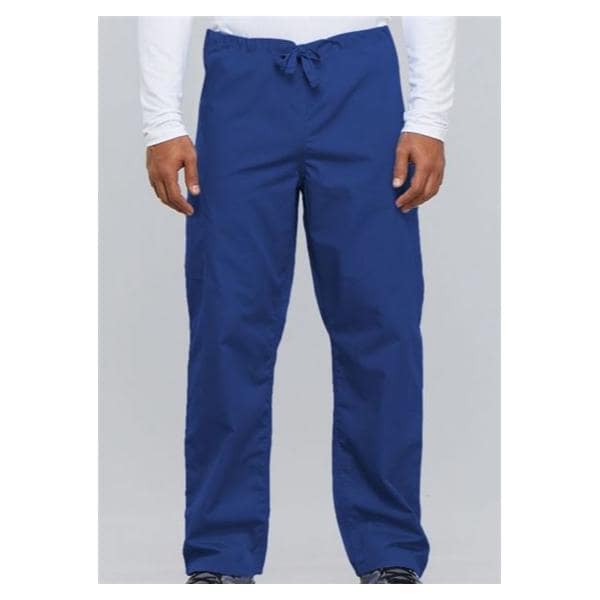 Cherokee Scrub Pant 65% Plystr / 35% Cot 3 Pockets 2X Large Royal Blue Unisex Ea