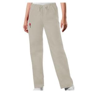 Cherokee Scrub Pant 65% Plstr/35% Ctn 3 Pockets 3X Large Khaki Unisex Ea