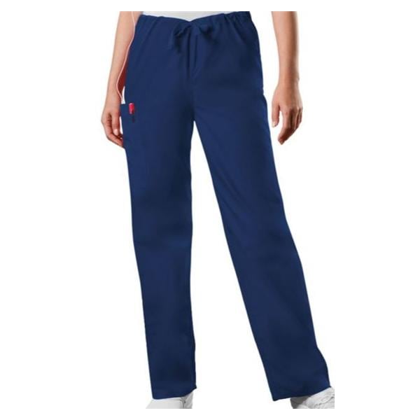 Cherokee Scrub Pant 65% Polyester / 35% Cotton 3 Pockets X-Small Navy Unisex Ea