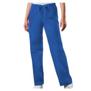 Cherokee Scrub Pant 65% Plstr/35% Ctn 3 Pockets 3X Large Royal Blue Unisex Ea