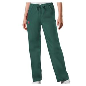 Scrub Pant 65% Polyester / 35% Cotton 3 Pockets Large Hunter Unisex Ea