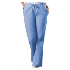 Scrub Pant 3 Pockets Medium Ceil Blue Womens Ea