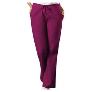 Scrub Pant 3 Pockets Medium Wine Womens Ea