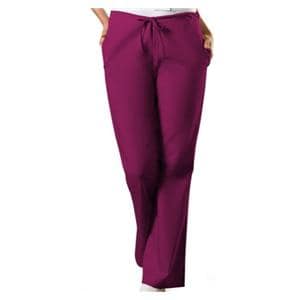 Scrub Pant 3 Pockets Medium Wine Womens Ea