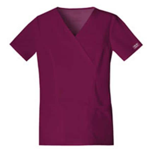 Cherokee Scrub Shirt 4728 Womens 5X Large Wine Ea