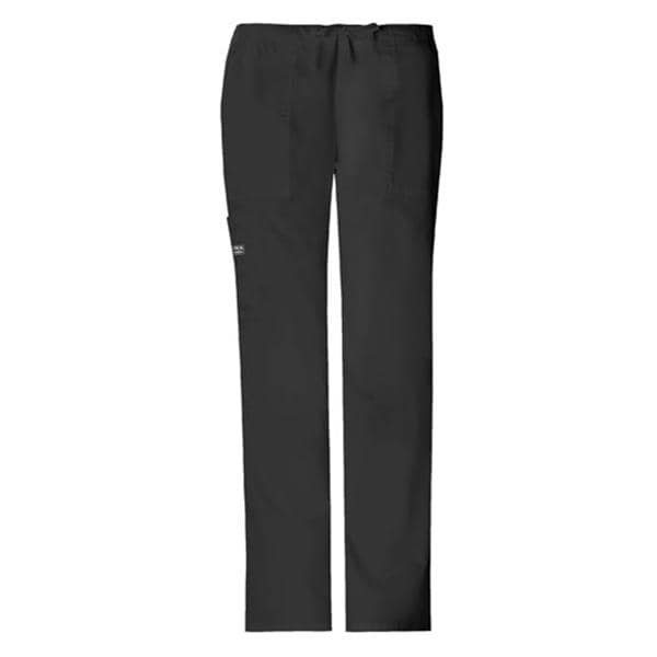 Cherokee Scrub Pant 4 Pockets X-Small Black Womens Ea