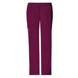 Cherokee Scrub Pant 55% Cot / 42% Plystr / 3% Spndx 4 Pkts X-Small Wne Womens Ea