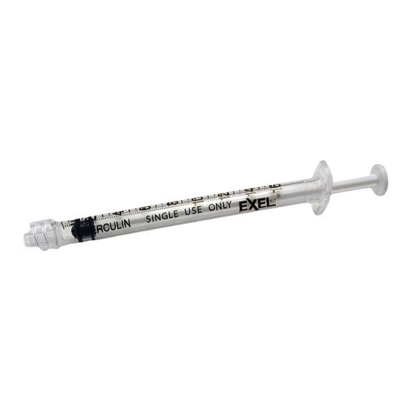 Tuberculin Syringe 1cc Luer Lock Low Dead Space 100/Bx