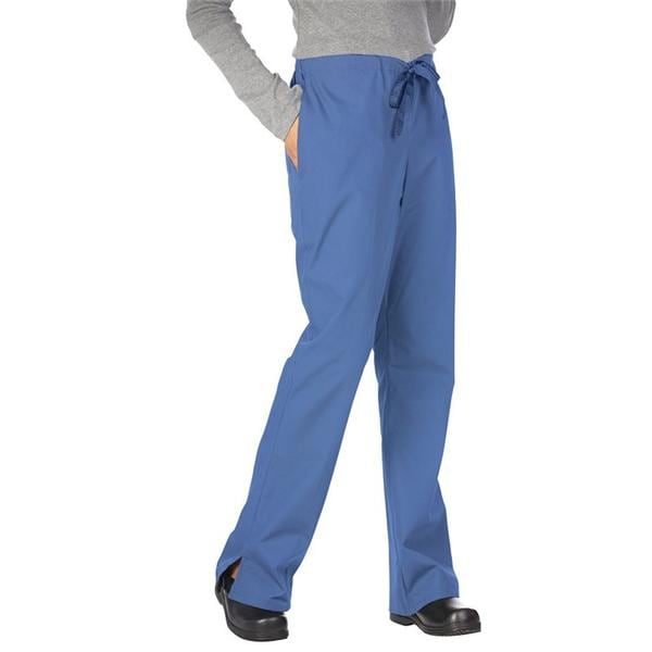 Scrub Pant 3 Pockets Medium Ceil Blue Womens Ea