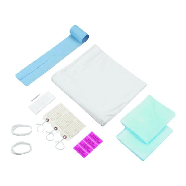 Post Mortem Kit 72x90" White Zipper Closure Polyvinyl Chloride 6/Ca