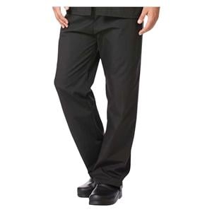 Scrub Pant 1 Pocket 4X Large Black Unisex Ea