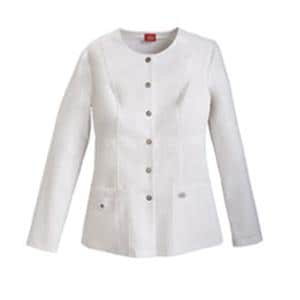 Warm-Up Jacket 3 Pockets Medium White Ea