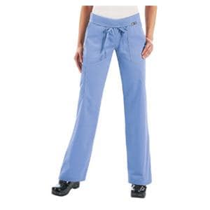 Scrub Pant Multiple Pockets Medium Ceil Blue Womens Ea