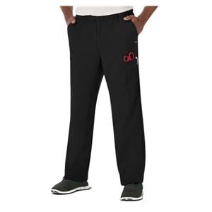 Jockey Scrub Pant 7 Pockets Small Black Mens Ea