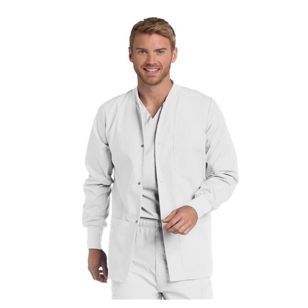 Warm-Up Jacket 5 Pockets Long Sleeves / Rib-Knit Cuff 34 in 3X Large Wt Mens Ea