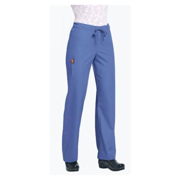 Orange Standard Scrub Pant 4 Pockets Large Ceil Blue Unisex Ea