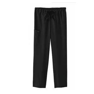 Jockey Scrub Pant Poly/Ryn/Spndx 2 Pockets 3X Large Black Unisex Ea