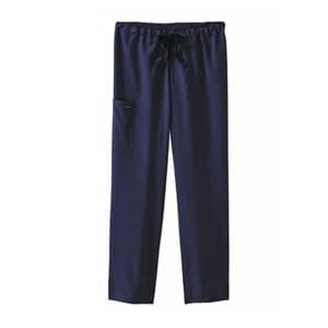 Jockey Scrub Pant Poly/Ryn/Spndx 2 Pockets Small New Navy Unisex Ea