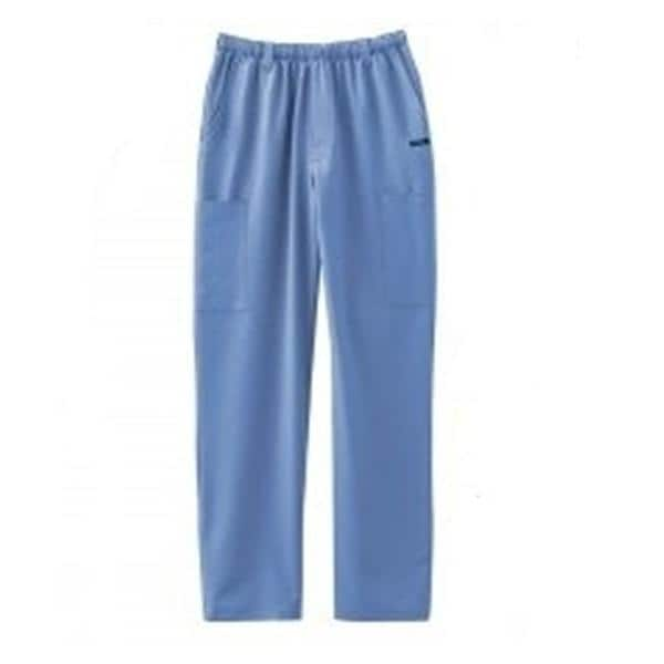 Jockey Scrub Pant 7 Pockets X-Large Ceil Blue Mens Ea