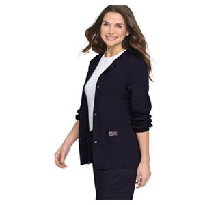 Uniforms Warm-Up Jacket X-Small Black Womens Ea