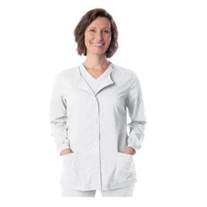 Lab Coat Long Sleeves 35 in 4X Large White Womens Ea