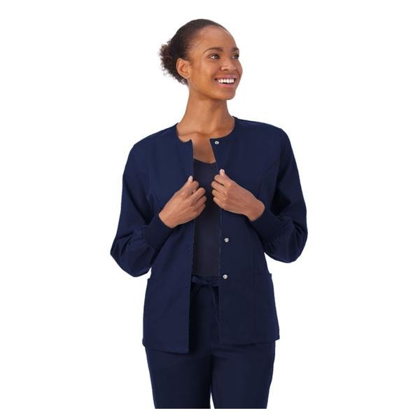 Warm-Up Jacket 2 Pockets Long Sleeves X-Small Navy Ea