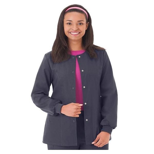 Jacket 2 Pockets Medium Charcoal Womens Ea