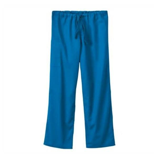 Fundamentals Scrub Pant 2 Pockets Large Royal Blue Unisex Ea