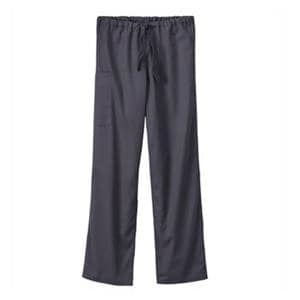 Scrub Pant 2 Pockets Large Charcoal Unisex Ea