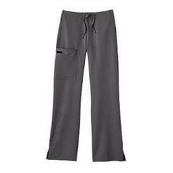 Scrub Pant 72% Polyester / 21% Rayon / 7% Spandex 2X Large Charcoal Womens Ea