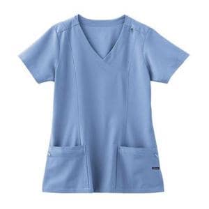 Jockey Scrub Shirt 2306 Womens Small Ceil Blue Ea