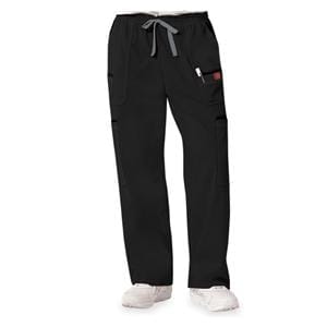 Dickies Scrub Pant 7 Pockets Medium Black Mens Ea