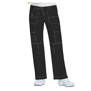 Dickies Utility Pant 9 Pockets Small Black Womens Ea