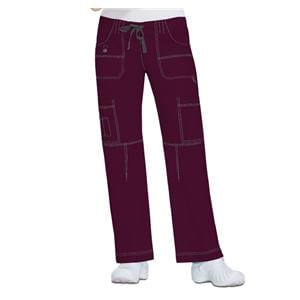 Dickies Utility Pant Poly/Ctn/Spndx 9 Pockets 3X Large Wine Womens Ea