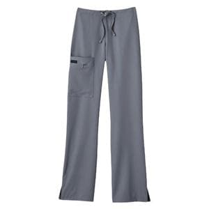 Jockey Scrub Pant Poly/Ryn/Spndx 4 Pockets Small Pewter Womens Ea