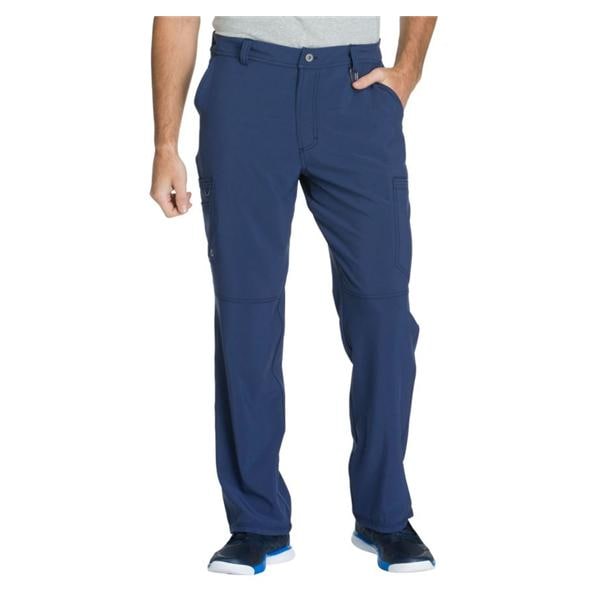 Cherokee Cargo Pant Poly/Spndx 6 Pockets 2X Large Navy Mens Ea